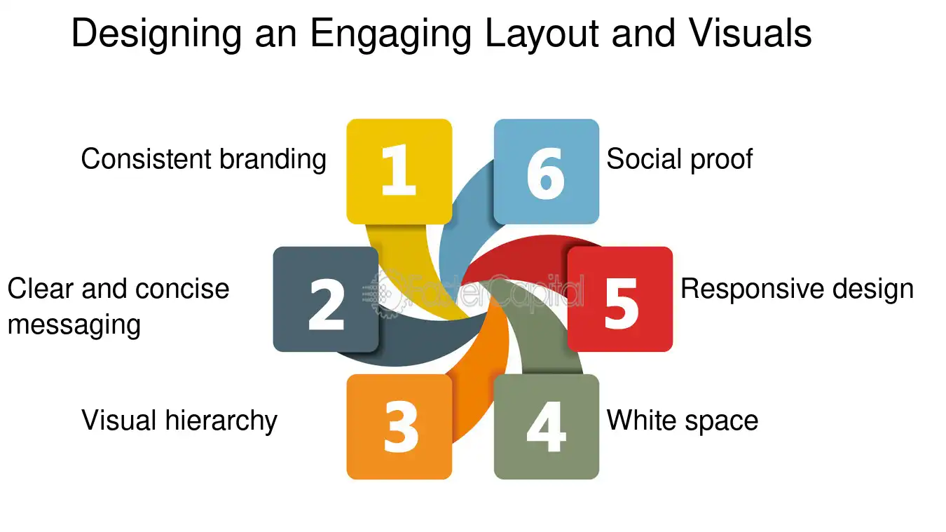 Designing an Engaging Layout and Visuals - Sales landing page: How to create and optimize a sales landing page that converts your visitors into leads and customers
